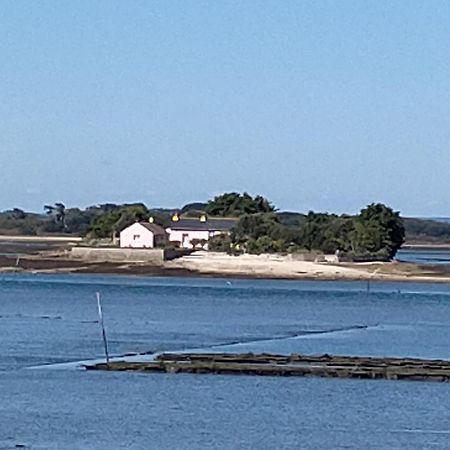 Au Calme, Les Pieds Dans L'Eau, 106 Route De La Pointe De Ruault 56370 Sarzeauアパートメント エクステリア 写真